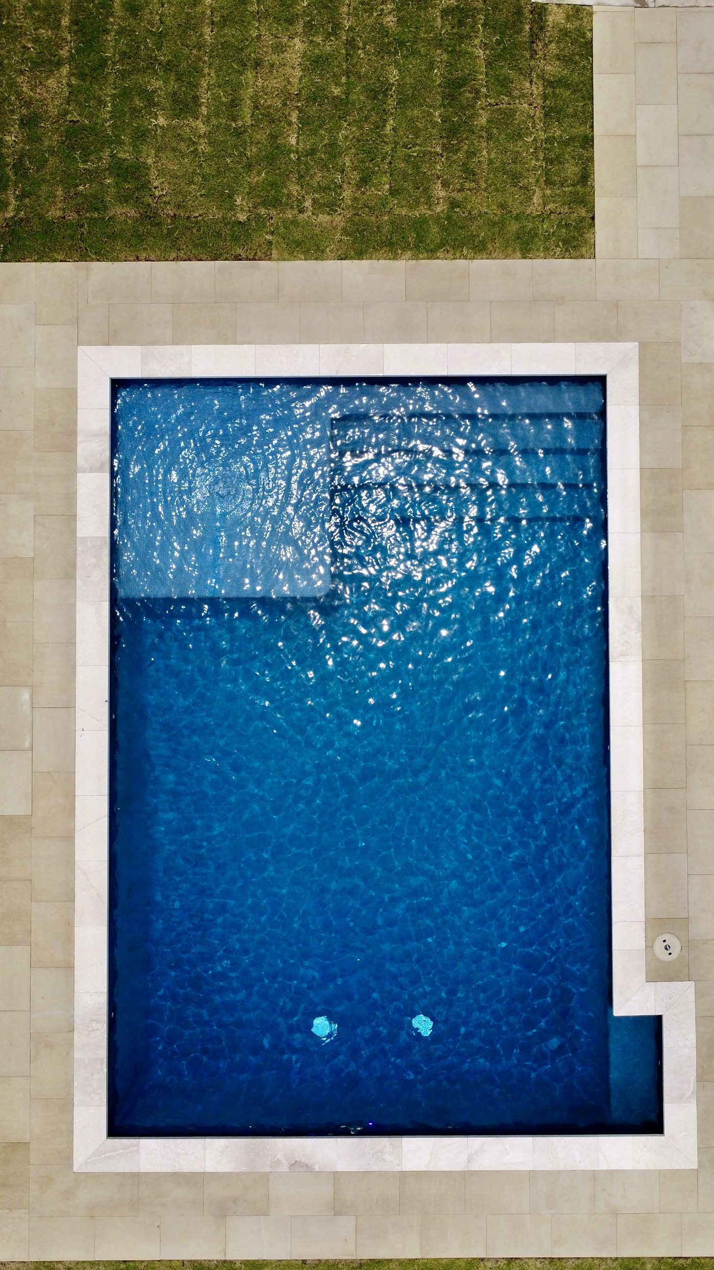 Custom pool built by Ridge Outdoor Living