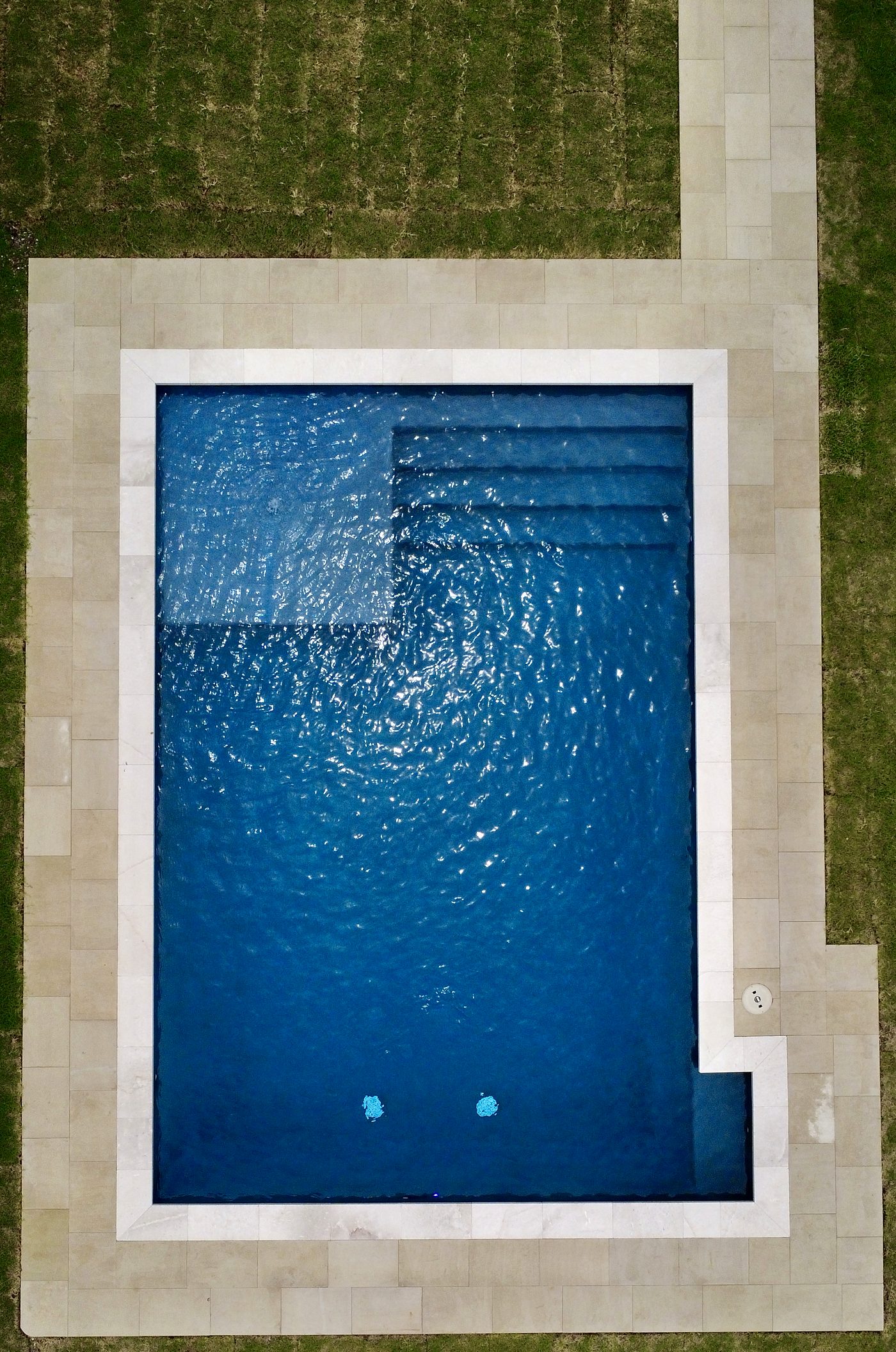 Custom pool built by Ridge Outdoor Living
